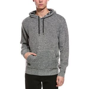 Point Zero Mens  Semi Fit Hoodie, Gray